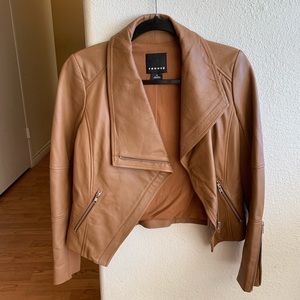 Trouve Anthropologie XS leather jacket like new!